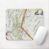 Karte von Kalifornien Mousepad (Mit Mouse)