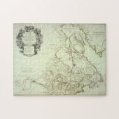 Karte von Kanada Puzzle (Horizontal)