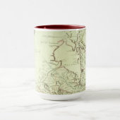 Karte von Kanada Tasse (Zentrum)