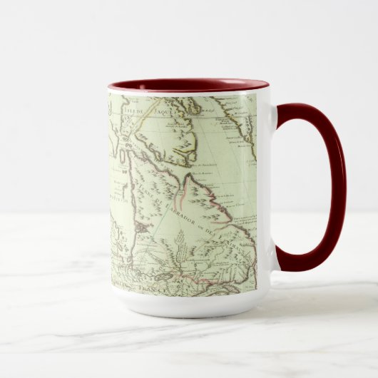 Karte von Kanada Tasse (Rechts)