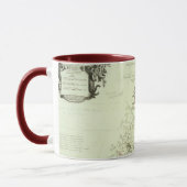Karte von Kanada Tasse (Links)