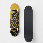 Karte von Katzen Gesicht Skateboard (Vorderseite)