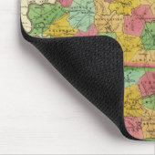 Karte von Kentucky und Tennessee Mousepad (Ecke)