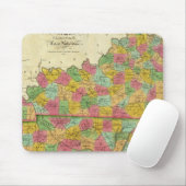 Karte von Kentucky und Tennessee Mousepad (Mit Mouse)