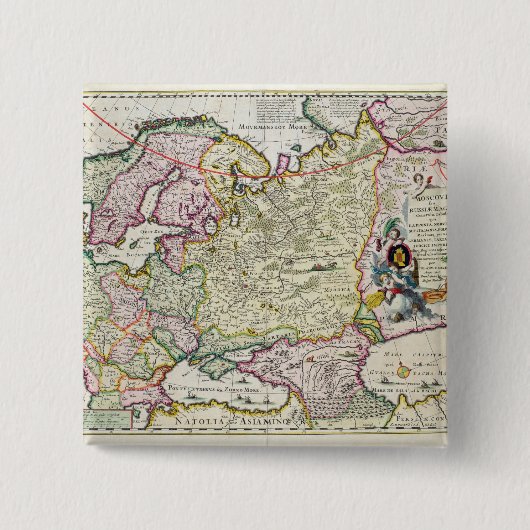 Karte von Kleinasien Button (Vorderseite)