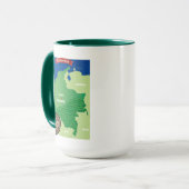 Karte von Kolumbien Tasse (Vorderseite Links)