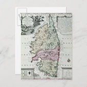 Karte von Korsika (Vorne/Hinten)