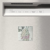 Karte von Korsika Magnet (In Situ (Geschirrspüler))