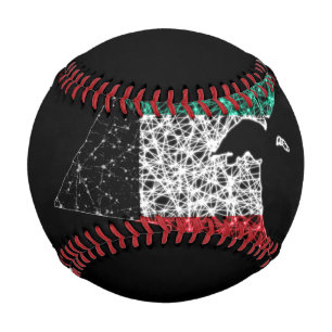 Karte von Kuwait, Karte der polygonalen Maschenöf Baseball