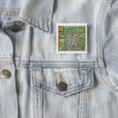Karte von La Rochelle, von 'Civitates Orbis Button (Beispiel)