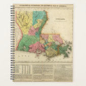 Karte von Louisiana Planer (Vorderseite)