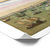 Karte von Lubeck und Hamburg, von 'Civitates Orbis Poster (Ecke)