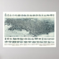 Karte von Lynn, Massachusetts von 1916