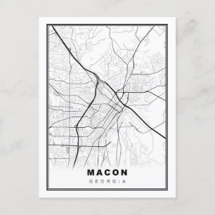 Karte von Macon
