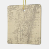 Karte von Madagaskar Keramikornament (Links)
