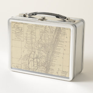 Karte von Madagaskar Metall Brotdose