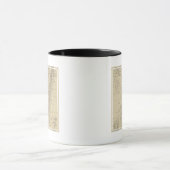 Karte von Madagaskar Tasse (Zentrum)
