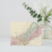 Karte von Madison, Wisconsin (Stehend Vorderseite)