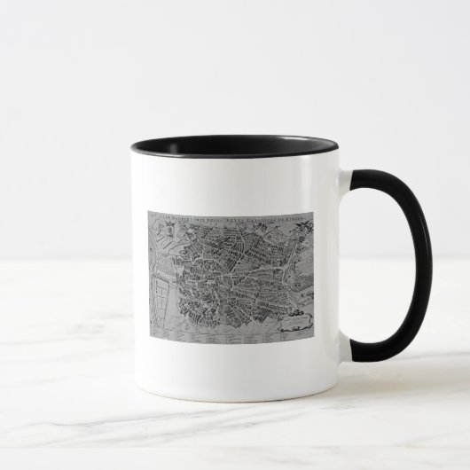 Karte von Madrid Tasse (Rechts)