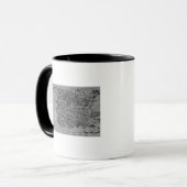 Karte von Madrid Tasse (Vorderseite Links)