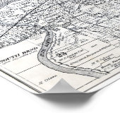 Karte von Mankato Minnesota 1914 Poster (Ecke)