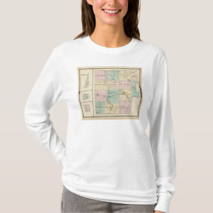 Karte von Marquette County u. von Westfield T-Shirt