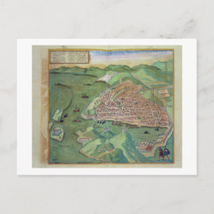 Karte von Marseille, von 'Civitates Orbis Terrarum