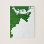 Karte von Maryland 3 Puzzle (Vertikal)