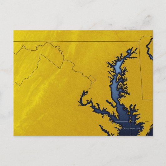 Karte von Maryland 4 (Vorderseite)