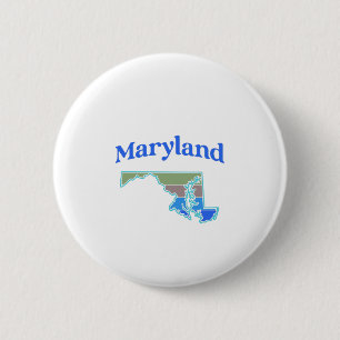 Karte von Maryland Button
