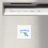 Karte von Maryland Magnet (In Situ (Geschirrspüler))