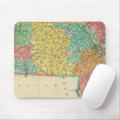 Karte von Massachusetts Mousepad (Mit Mouse)