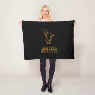 Karte von Mayotte, Goldkarte Fleecedecke