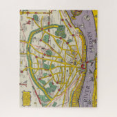 Karte von Merseyside, Liverpool Puzzle (Vertikal)