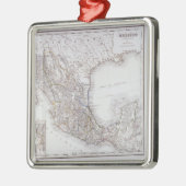 Karte von Mexiko 2 Ornament Aus Metall (Links)