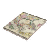 Karte von Mexiko, Mittelamerika Fliese (Seite)