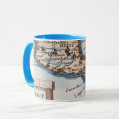 Karte von Mexiko oder von neuem Spanien | 1625 Tasse (Vorderseite Links)