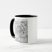 Karte von Mexiko Tasse (Vorderseite Links)
