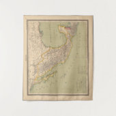 Karte von Mexiko Wandteppich (Vorderseite)