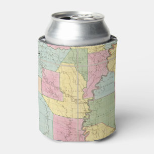 Karte von Mississippi, von Louisiana u. von Dosenkühler