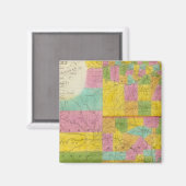 Karte von Missouri Magnet (Vorderseite/Rückseite)