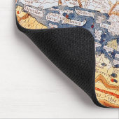 Karte von Mitteleuropa, 1486 Mousepad (Ecke)