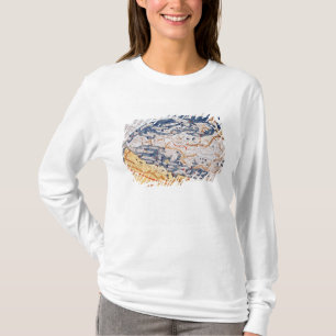 Karte von Mitteleuropa, 1486 T-Shirt