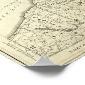 Karte von Morris's Kauf oder West Geneseo Poster (Ecke)