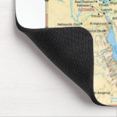 Karte von Moses-Exodus Ägypten und Sinai 1400 bis Mousepad (Ecke)
