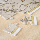 Karte von neuem Belgien und von Neu-England, Puzzle (Seite)