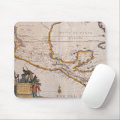 Karte von neuem Spanien |New Galizien u. Mousepad (Mit Mouse)