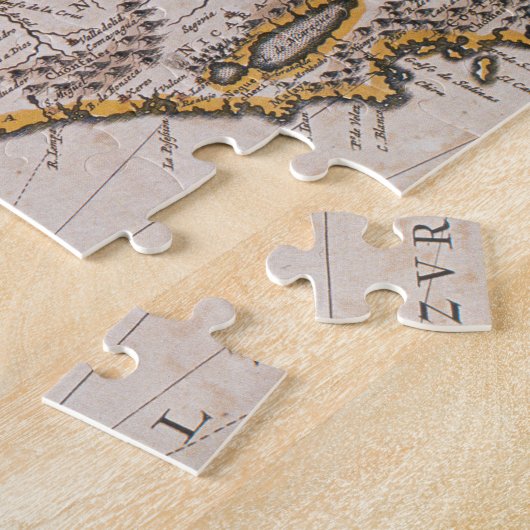 Karte von neuem Spanien |New Galizien u. Puzzle (Seite)