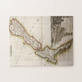 Karte von Neuseeland Puzzle (Horizontal)