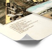 Karte von New Britain, Connecticut von 1875 Poster (Ecke)